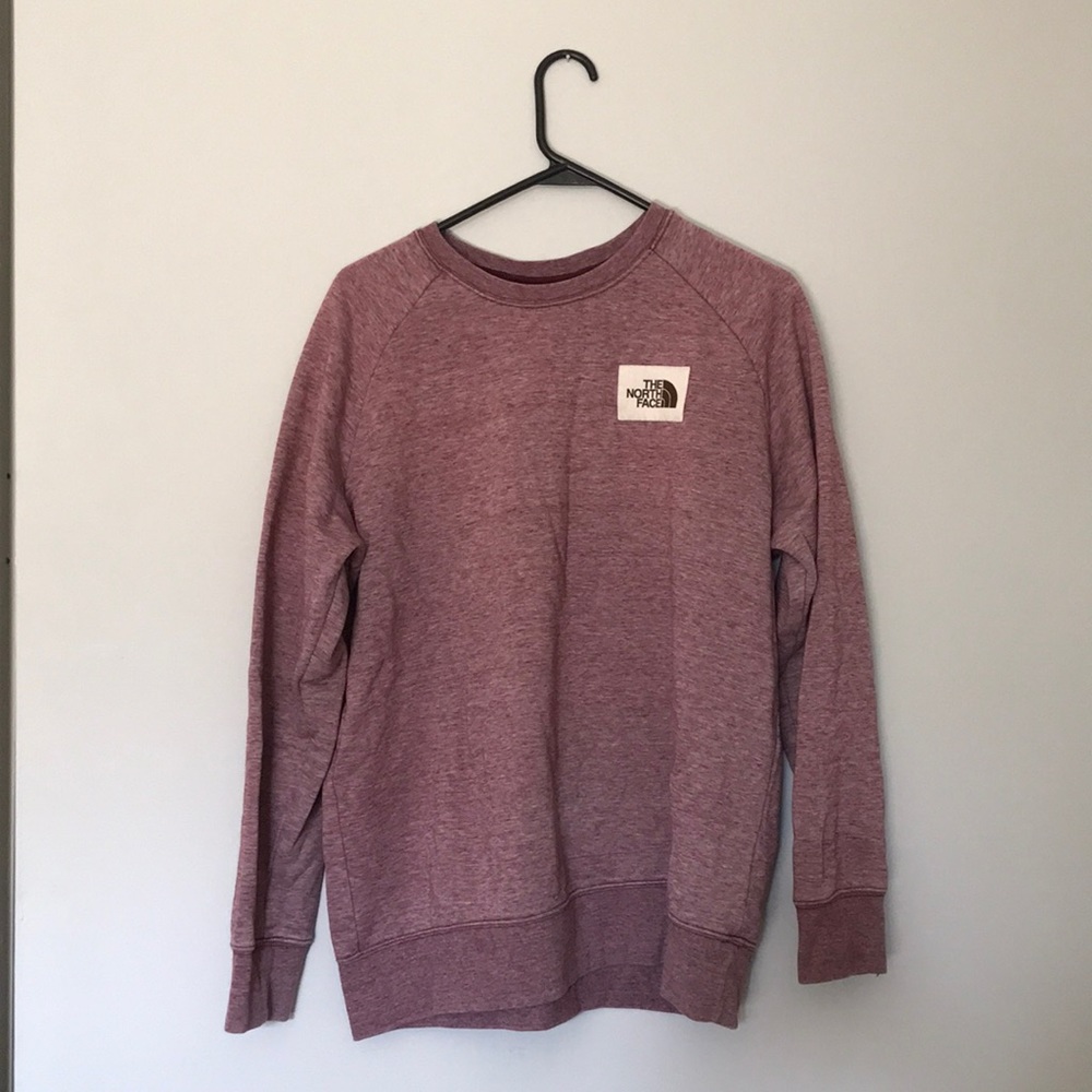Cute North Face pullover size XL purple/maroon